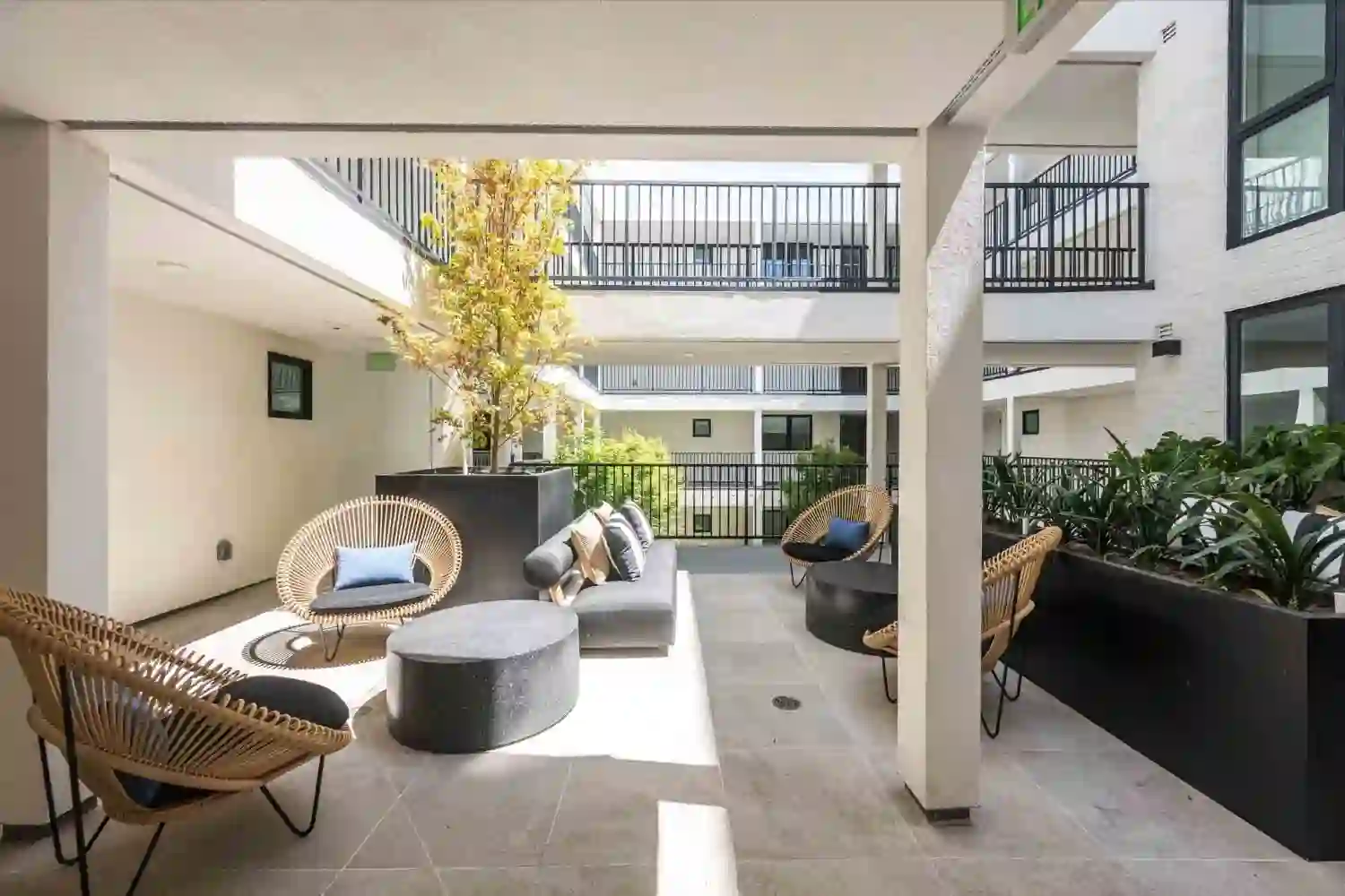 Second Floor Courtyard